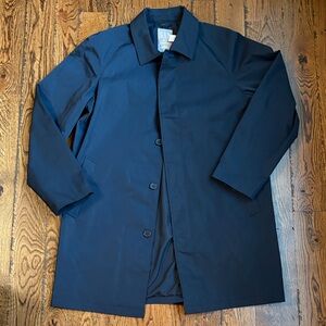 GAP Men's Deep Blue Trench Coat NWT